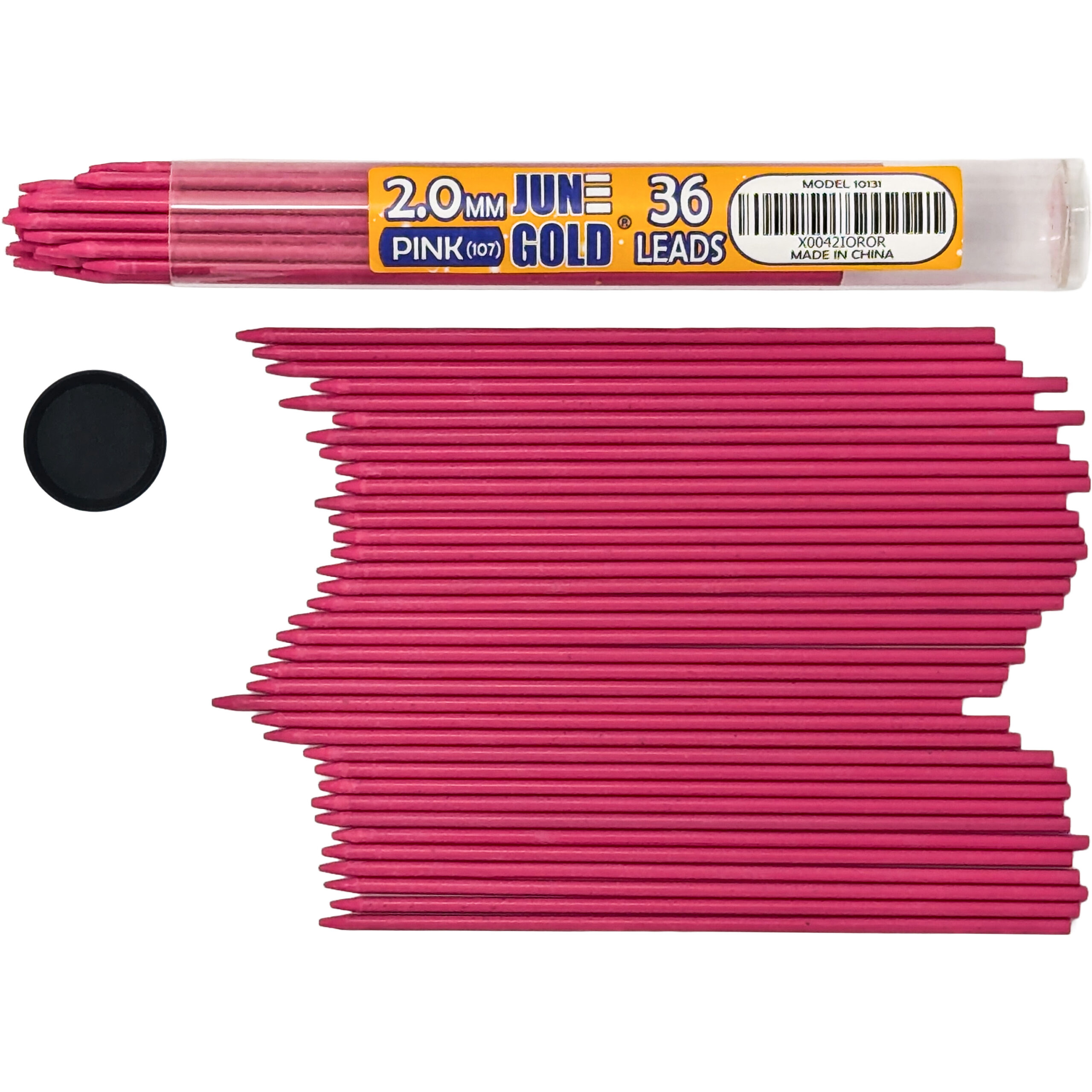 2.0 mm 36 Pink Taffy Lead Refills (107)