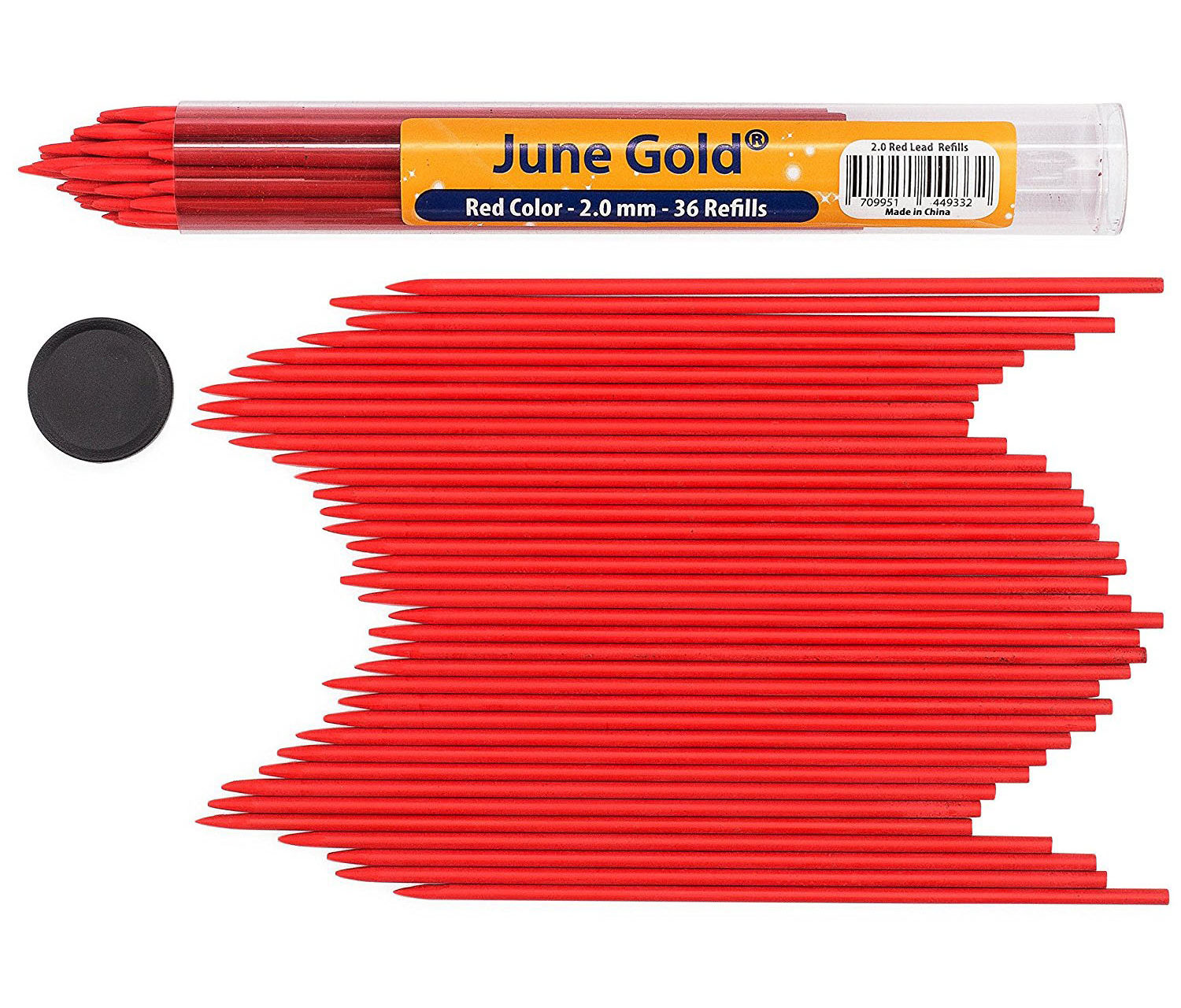 June Gold Colored Mechanical Pencils Refills
