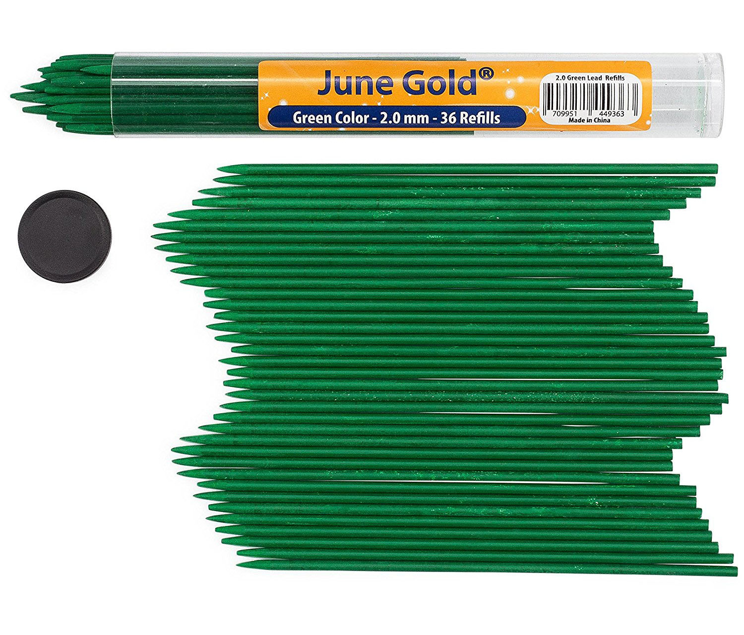 June Gold Colored Mechanical Pencils Refills