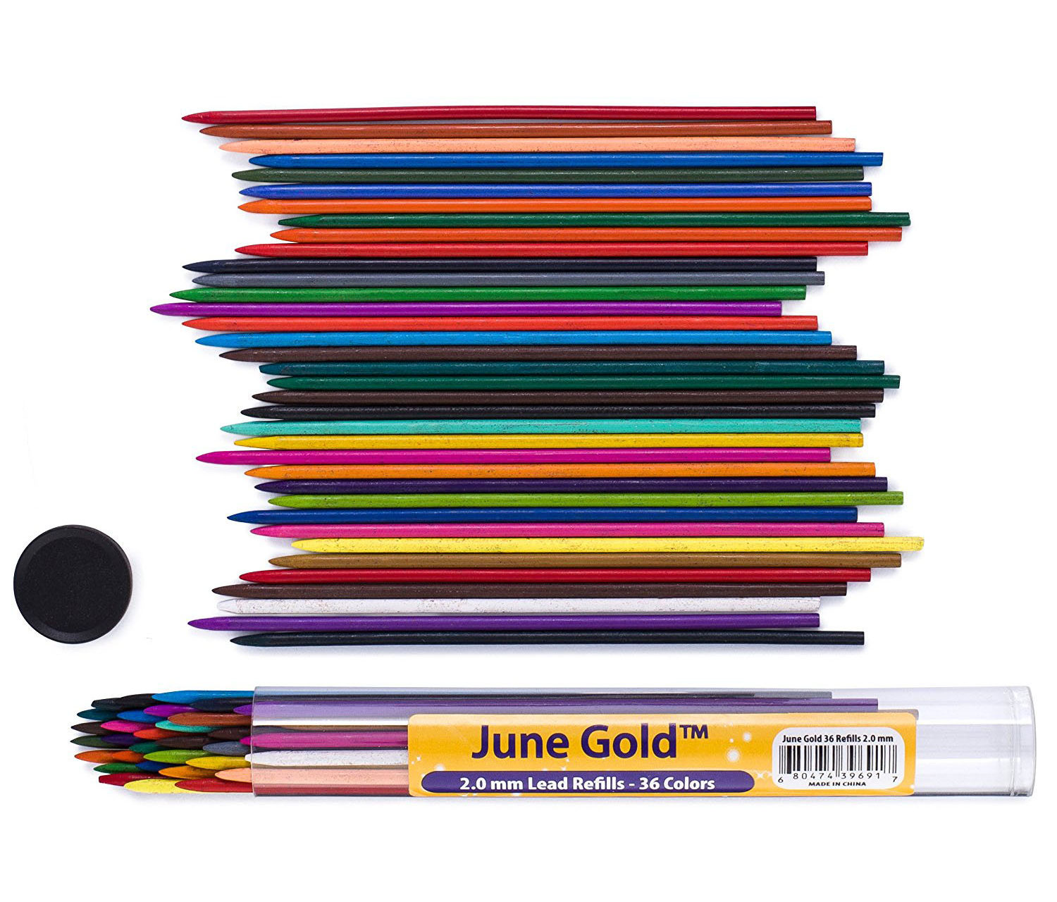 June Gold Colored Mechanical Pencils Refills