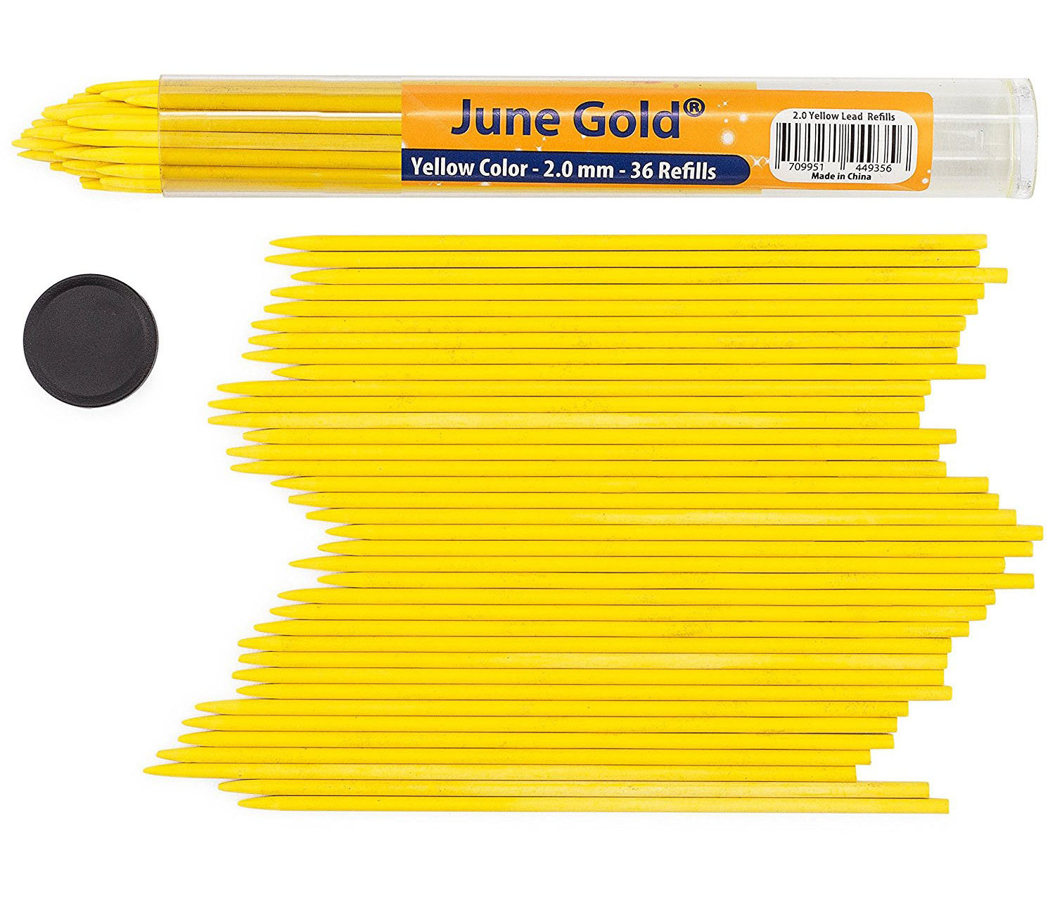 June Gold Colored Mechanical Pencils Refills