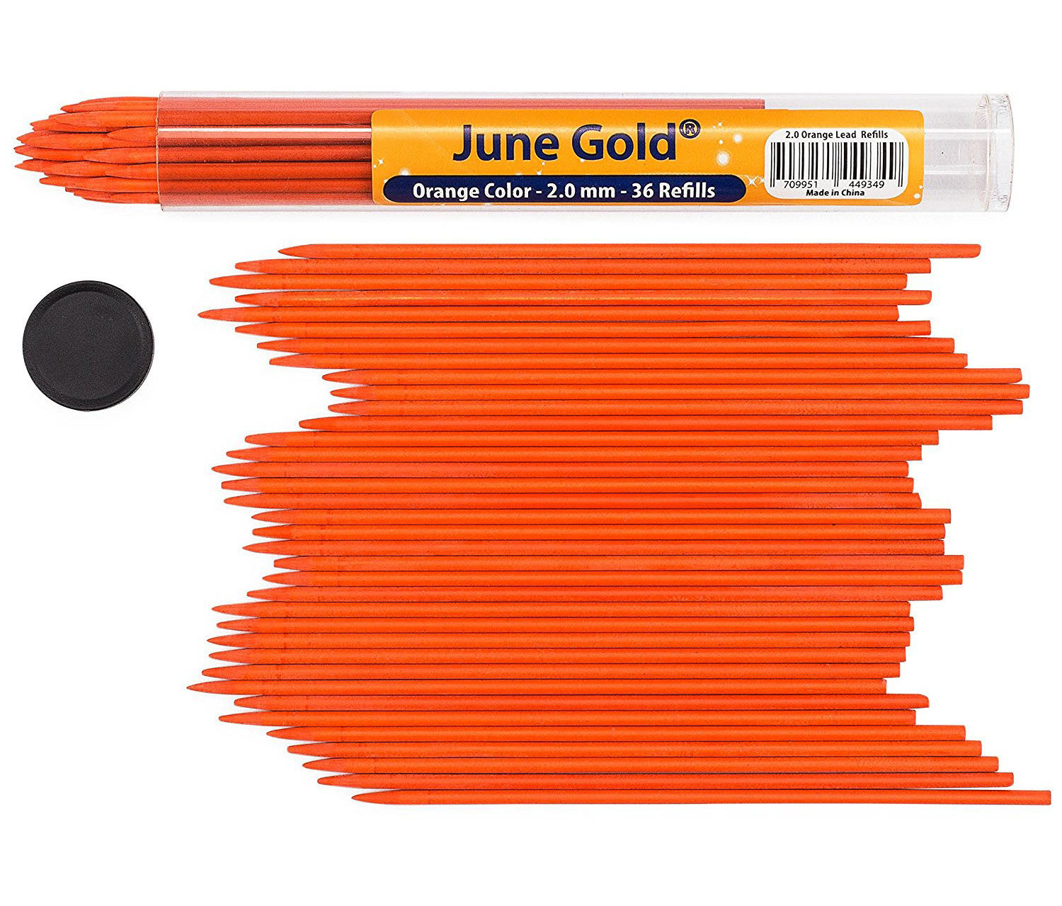June Gold Colored Mechanical Pencils Refills