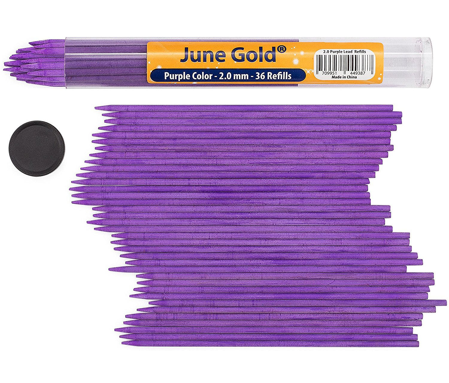 June Gold Colored Mechanical Pencils Refills