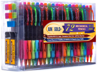 72 Pack of 0.5 mm HB Graphite Mechanical Pencils
