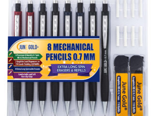 8 Pack of 0.7 mm HB Graphite Mechanical Pencils