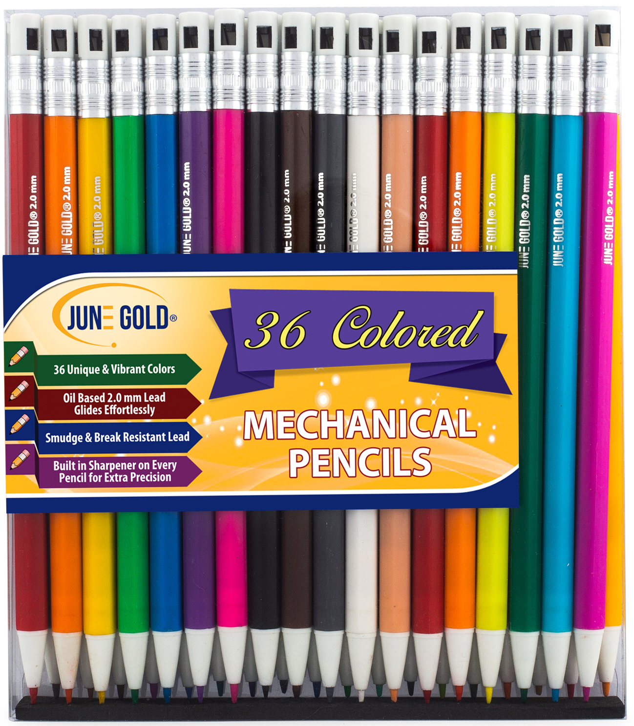 Erasable Colored Pencils, 2.6 mm, 2B, Blue Lead, Blue Barrel, Dozen -  mastersupplyonline