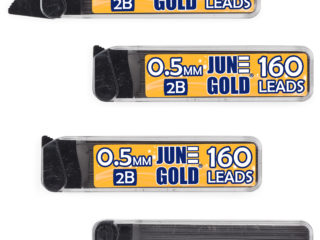 640 Pack of 0.5 mm 2B Graphite Lead Refills (4 Dispensers)