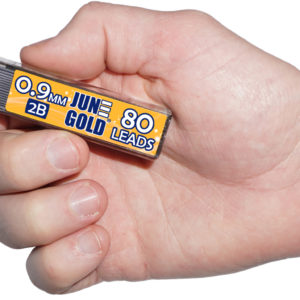 09mm2BBHand2 Hand Holding June Gold Graphite Refills