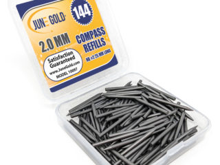 144 Pack of 2.0 mm HB Compass Graphite Lead Refills