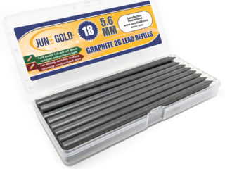 18 Pack of 5.6 mm 2B Graphite Lead Refills