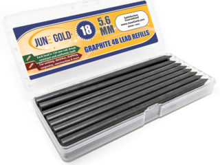 18 Pack of 5.6 mm 4B Graphite Lead Refills