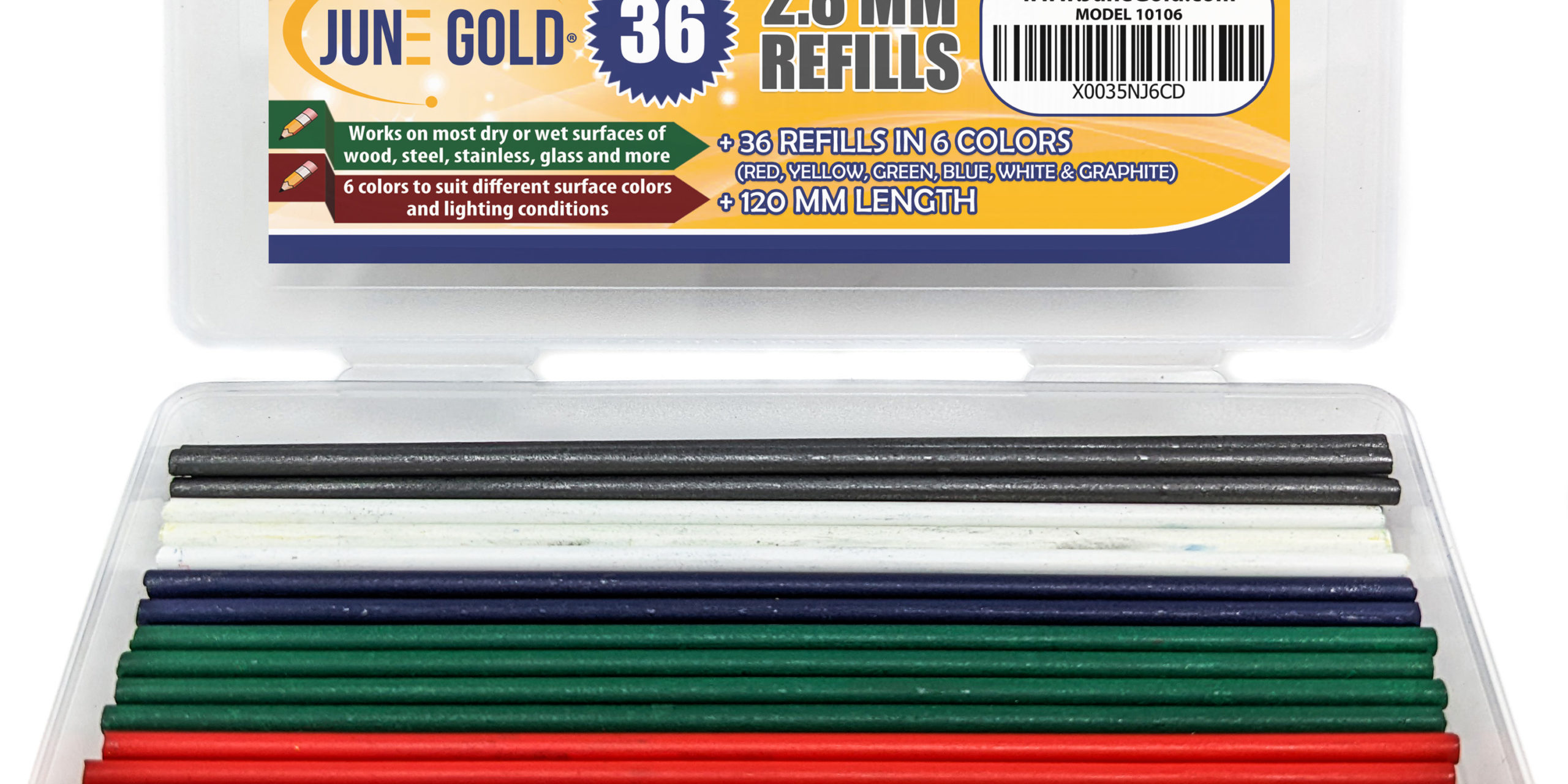 June Gold Colored Refills