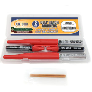 June Gold Deep Reach Markers, Ink Refills, and Tip Refills
