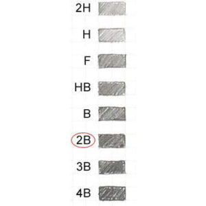 Graphite Refill Hardness Chart