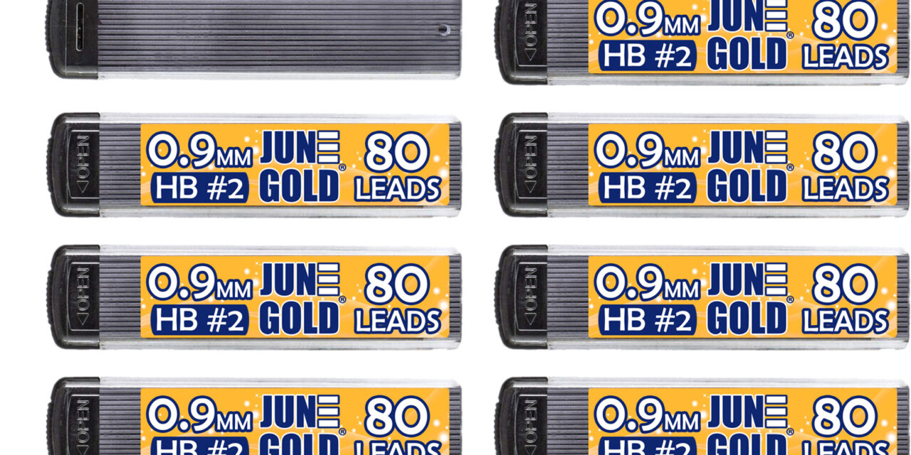 June Gold Graphite Lead Refills