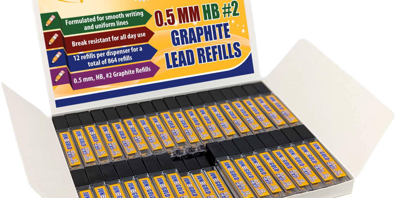 June Gold 0.5 mm Refills 72 Dispensers