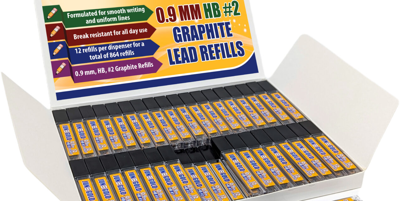 June Gold 0.9 mm Refills 72 Dispensers