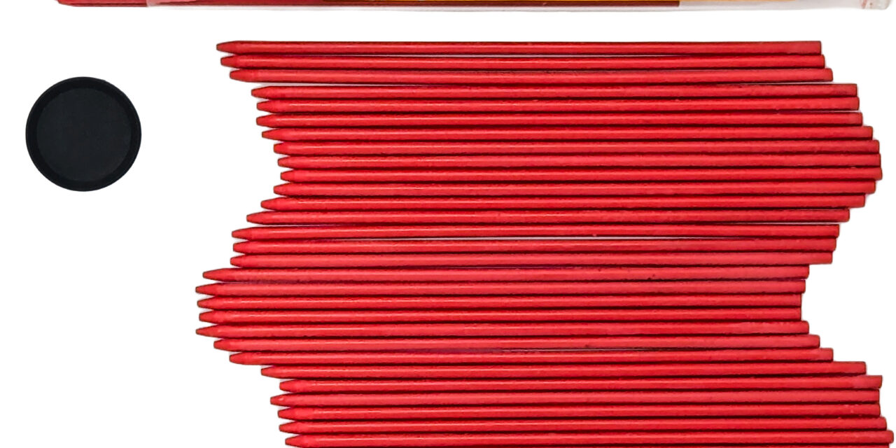 2.0 mm 36 Red Strawberry Lead Refills (113)